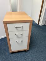 Ladekasten bureau, Huis en Inrichting, Kasten | Ladekasten, Ophalen, Minder dan 50 cm, Gebruikt, 3 of 4 laden