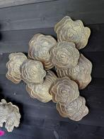 Nieuw WANDPANEEL 73x66 Aluminium goud/brons wanddecoratie, Pietseweg 13A Oud Gastel, Info@ptmd.nl, Nieuw, Ophalen of Verzenden