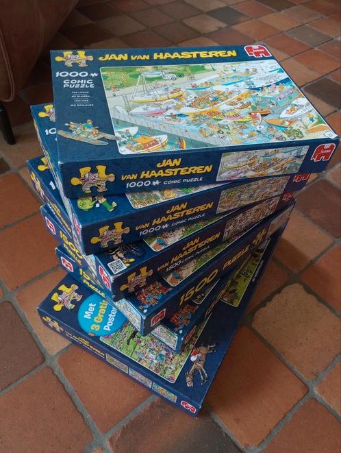 Stapel Jan van Haasteren puzzels, Hobby en Vrije tijd, Denksport en Puzzels, Zo goed als nieuw, Ophalen of Verzenden