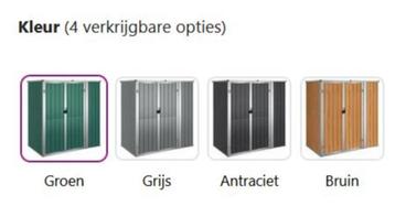 Tuinhuis tuinschuur gereedschapskast staal GRATIS BEZORGD! beschikbaar voor biedingen