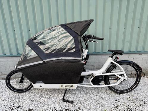 Urban arrow family met garantie elektrische bakfiets, Fietsen en Brommers, Fietsen | Bakfietsen, Zo goed als nieuw, Overige merken