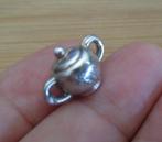 zilveren vintage bedel suikerpot met decoratie [061], Overige merken, Verzenden, Zo goed als nieuw, 1 bedel