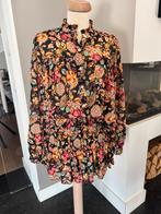 Sophie & me set blouse + rok zwart beige mt s/m, Kleding | Dames, Blouses en Tunieken, Ophalen of Verzenden