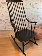 Mooie houten schommelstoel ontwerp Lena Larsson, Gebruikt, Ophalen of Verzenden, Eén, Hout