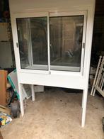 Vitrinekast vitrine winkelinventaris terrarium metaal, Huis en Inrichting, Ophalen, Gebruikt, 100 tot 150 cm, Winkelinventaris