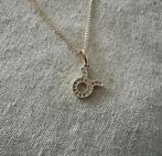 Geelgouden 14krt ketting met horoscoop stier hanger 45cm, Ophalen of Verzenden, Nieuw, Goud