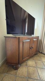 Eikenhouten tv hoekkast, Huis en Inrichting, Kasten | Televisiemeubels, Gebruikt, 100 tot 150 cm, Eikenhout, Ophalen of Verzenden