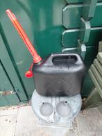 Zgan  jerrycan 10 liter met 2 kleine trechters, Ophalen