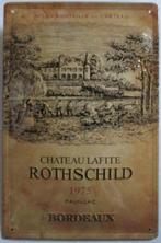 Metalen Reclamebord van Rothschild in reliëf-20x30cm, Nieuw, Rode wijn, Frankrijk, Verzenden