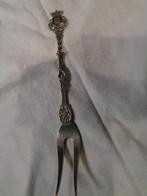 verzilverde vleeswaren vork oisterwijk, Antiek en Kunst, Ophalen of Verzenden