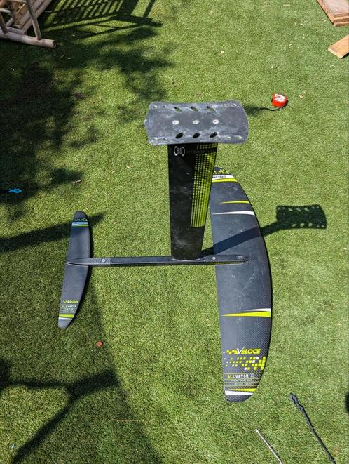GONG Veloce Allvator Foilset – XL Frontwing, Watersport en Boten, Wingsurfen, Zo goed als nieuw, Wingsurf-hydrofoil, Ophalen of Verzenden