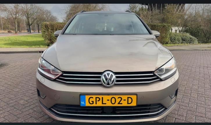Volkswagen Golf Sportsvan 1.4 TSI 92KW DSG 2017 Bruin, Auto's, Volkswagen, Particulier, Golf Sportsvan, Benzine, Euro 6, Hatchback
