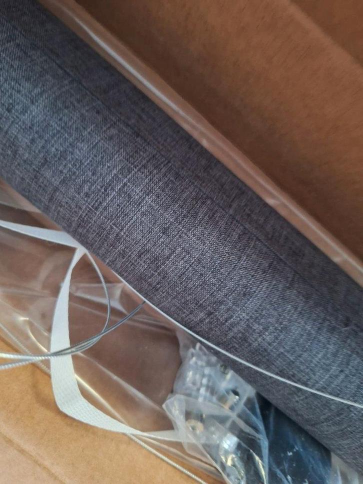 Rolgordijn verduisterend antraciet 2 stuks, Huis en Inrichting, Stoffering | Gordijnen en Lamellen, Nieuw, 100 tot 150 cm, 50 tot 100 cm