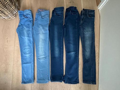 Hema skinny fit 140 jeans broeken, Kinderen en Baby's, Kinderkleding | Maat 140, Zo goed als nieuw, Jongen, Broek, Ophalen of Verzenden