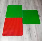 3 stuk lego duplo bouwplaten, Verzenden, Duplo