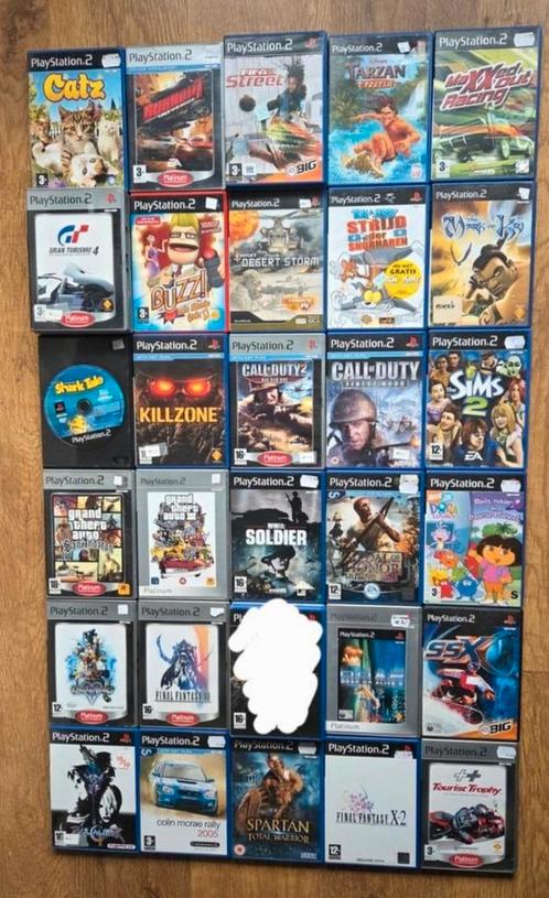 Playstation 2 Games, Spelcomputers en Games, Games | Sony PlayStation 2, Zo goed als nieuw, Vanaf 3 jaar, Ophalen of Verzenden