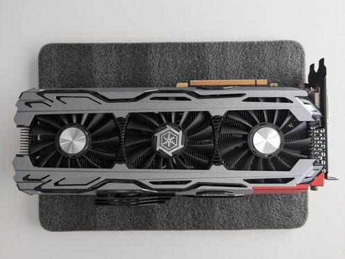 INNO3D iChill GeForce GTX 1080 X4 8GB, Computers en Software, Videokaarten, Gebruikt, Nvidia, PCI-Express 3.0, GDDR5, HDMI, DisplayPort