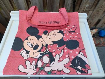 Canvas tas Mickey and Minnie LXB 38x39 cm beschikbaar voor biedingen
