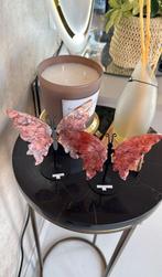 Bloemagaat Edelsteen Vlinder Set met Standaard, Ophalen of Verzenden, Nieuw