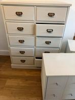 Apothekerskast retro + 2 bijzetkastjes nachtkastje, Huis en Inrichting, Kasten | Ladekasten, Ophalen, 50 tot 100 cm, Zo goed als nieuw