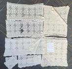 Retro katoenen gehaakte gordijntjes. Katoen. Handwerk., Ophalen, Huis en Inrichting