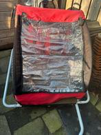 Fietskar met bevestiging en verstevigde bodem, Ophalen, Gebruikt, Opvouwbaar, Bagagekar