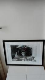39x54 cm. Zwarte lijst met zwart wit foto van Al Pacino, Minder dan 50 cm, Foto of Poster, Ophalen of Verzenden, Zo goed als nieuw