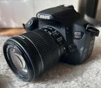 Canon Eos 700D incl 18-55mm lens en tas, Audio, Tv en Foto, Fotocamera's Digitaal, Spiegelreflex, Canon, Gebruikt, Ophalen