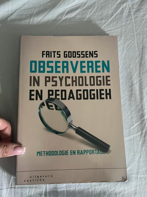 Frits Goossens - Observeren in psychologie en pedagogiek, Boeken, Wetenschap, Zo goed als nieuw, Ophalen of Verzenden