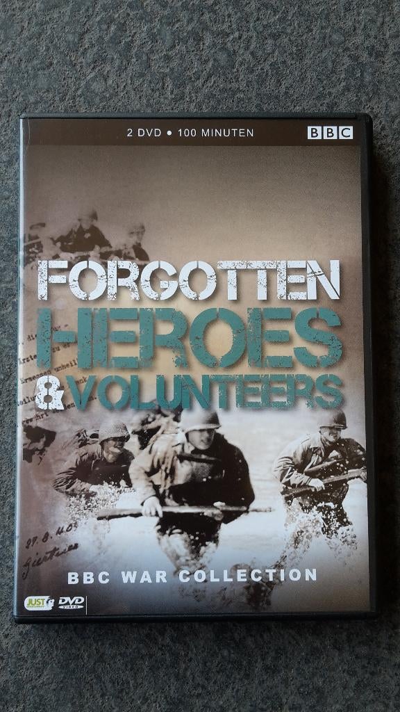 2DVD BBC War Collection Forgotten heroes & volunteers, Oorlog of Misdaad, Boxset, Ophalen of Verzenden, Zo goed als nieuw