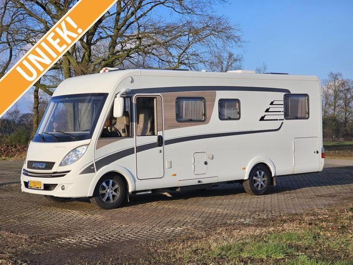 Hymer B678 Premium Line lage bedden | 150 PK NIEUWSTAAT !, Caravans en Kamperen, Campers, Bedrijf, tot en met 2, Integraal, Hymer