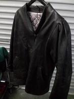 Dames jas, zwart leer, maat L, Kleding | Dames, Overige Dameskleding, Ophalen of Verzenden, 'T Olde Gre-j, Info@toldegrej.nl, Endepoelstraat 20f Didam