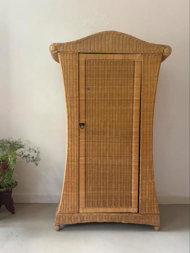 Rotan Kast - Charmant en Uniek!, Antiek en Kunst, Antiek | Meubels | Kasten, Ophalen