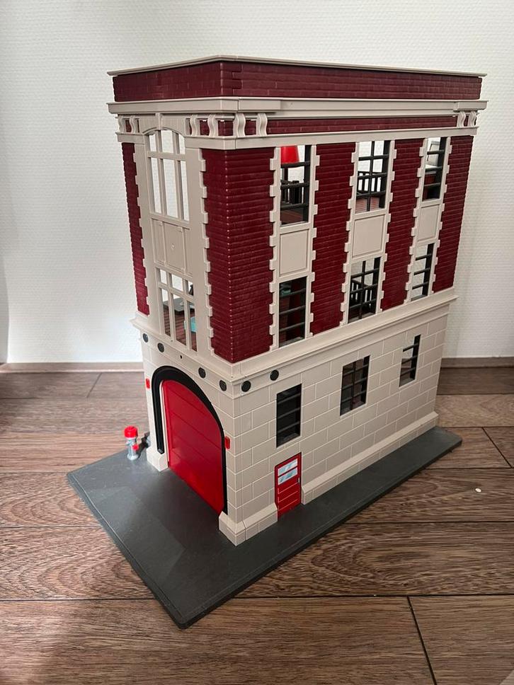 Playmobil Ghostbusters set – Firehouse HQ, Ecto-1 + figuren, Kinderen en Baby's, Speelgoed | Playmobil, Gebruikt, Ophalen