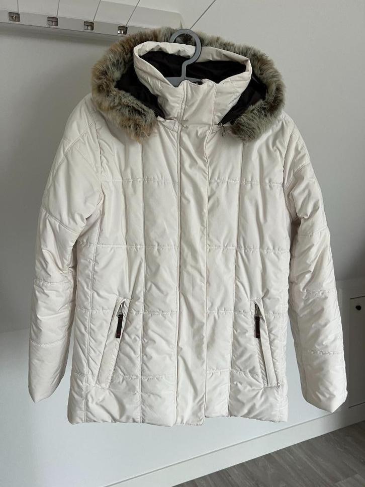 Canyon ski jas met bontkraag aan de capuchon, Kleding | Dames, Wintersportkleding, Gedragen, Jack, Maat 38/40 (M), Ophalen of Verzenden