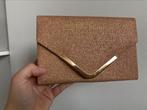 Mooie clutch rose goud slechts 1x gebruikt, Ophalen of Verzenden, Zo goed als nieuw, Avondtasje, Overige kleuren