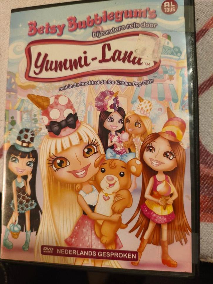 Betsy Bubblegum's bijzondere reis door Yummi-land op Dvd., Cd's en Dvd's, Dvd's | Tekenfilms en Animatie, Zo goed als nieuw, Amerikaans