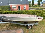 Aluminum Vis bootje, Watersport en Boten, Vis- en Consoleboten, Ophalen, Geen motor, Gebruikt, Tot 10 pk