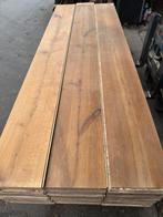 Eiken vloer 32m2 multivloer 26cm breed 1,9cm dik toplaag 4mm, Ophalen, Gebruikt, Onbekend, Vloerdelen of -planken