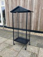 Vogelkooi / kamervoliere te koop, Ophalen, Zo goed als nieuw, Metaal, Vogelkooi