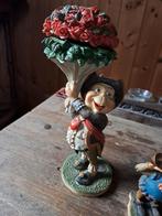Beeldje Laaf met Rozen - Kunsthars, Antiek en Kunst, Curiosa en Brocante, Ophalen of Verzenden