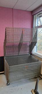 Droogrek voor zeefdruk, Ophalen