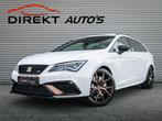 SEAT Leon ST 2.0 TSI CUPRA R 4DRIVE CARBON PANO BREMBO BEATS, Auto's, Seat, Automaat, Gebruikt, Zwart, 4 cilinders