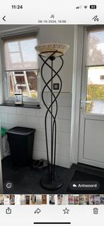 Prachtige staande schemerlamp, Huis en Inrichting, Lampen | Vloerlampen, Ophalen of Verzenden, Gebruikt, Metaal, 150 tot 200 cm