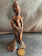 Bronzen Beeld Elegante Dame - Kunstobject Decoratie, Antiek en Kunst, Ophalen of Verzenden