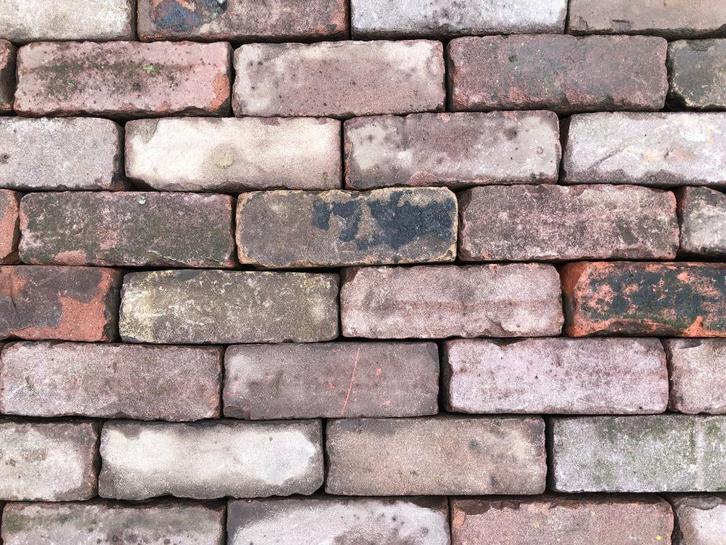 Oude Gebakken Klinkers, Dikformaat, Genuanceerd, SBP02, Tuin en Terras, Tegels en Klinkers, Gebruikt, Klinkers, 10 m² of meer