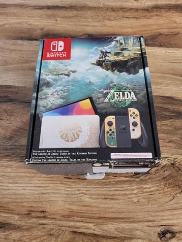 Nintendo Switch Zelda TOTK Speciale Editie (Alleen Doos) beschikbaar voor biedingen