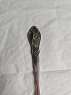 Silver Vintage verzilverde vork met decoratief handvat, Antiek en Kunst, Ophalen of Verzenden