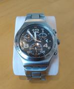 Swatch Irony heren horloge, Sieraden, Tassen en Uiterlijk, Staal, Gebruikt, Staal, Polshorloge