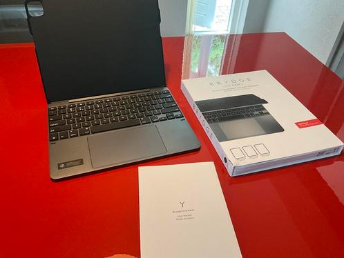 Brydge 12,9 MAX+ Ipad PRO toetsenbord met trackpad, Computers en Software, Apple iPads, Zo goed als nieuw, Apple iPad Pro, 12 inch